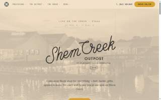 Shem Creek Outpost website