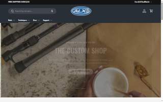 ALX Rods website