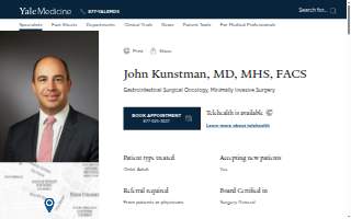 John Kunstman, MD MHS website