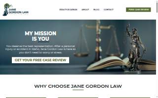 Jane Gordon Law website