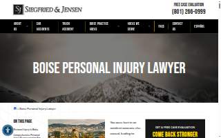 Siegfried & Jensen website