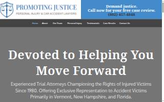Promoting Justice Personal Injury & Car Accident Lawyers website