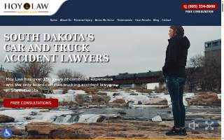Hoy Law website