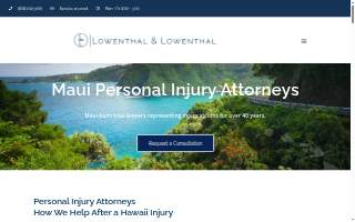Lowenthal & Lowenthal website