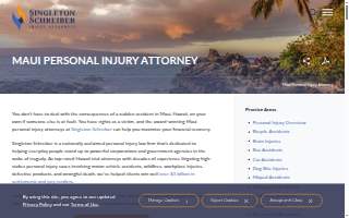 Singleton Schreiber LLP website