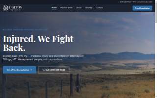 D'Alton Law Firm, P.C. website