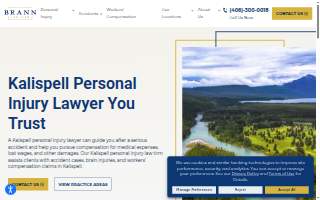 Brann Law Firm, PLLC website