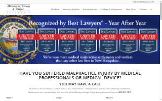 Abramson, Brown & Dugan Attorneys website