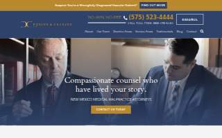 Poulos & Cavazos, LLP website