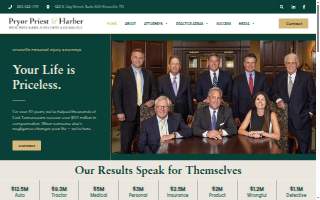 Pryor Priest & Harber website