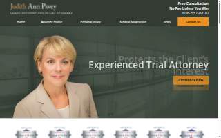 Judith Ann Pavey, Attorney at Law website