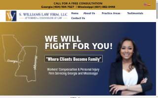 S. Williams Law Firm, LLC website