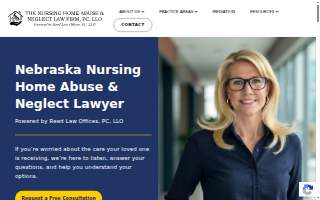 The Nursing Home Abuse & Neglect Law Firm website