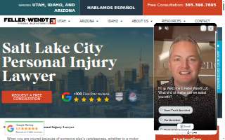 Feller & Wendt, LLC - Personal Injury Lawyers website