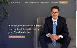 Leavitt Law website