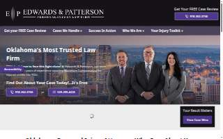 Edwards & Patterson Law Firm website
