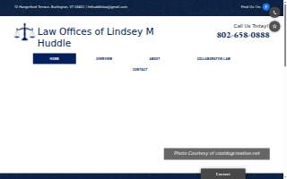 Law Offices of Lindsey M Huddle website