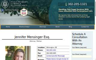 Jennifer Mensinger, Esq website