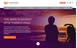 Tucker PLLC - Family Law website