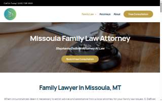 Stephanie DeBoer, Attorney At Law Missoula website