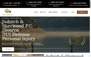 Judnich & Sherwood P.C. website