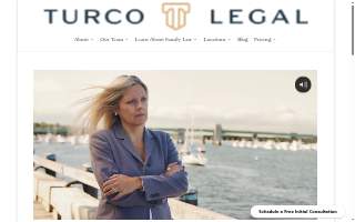 Turco Legal, P.C. website