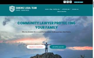 Sanchez Legal Team website