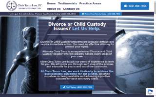 Chris Turco Law website