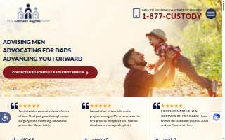 The Fathers' Rights Firm website