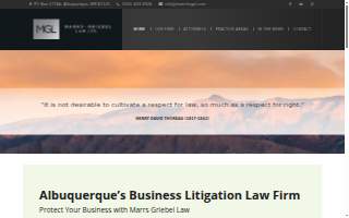 Marrs Griebel Law, LTD. website