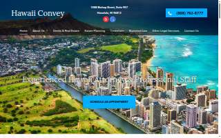 Hawaii Convey website