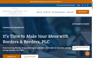 Borders & Borders, PLC website