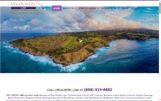 Garrett J. Eden, Attorney at Law, LLLC DBA Upcountry Law website