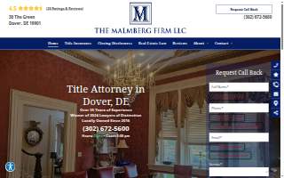 The Malmberg Firm LLC website