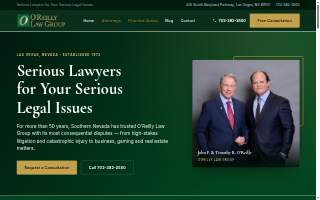 O'Reilly Law Group website