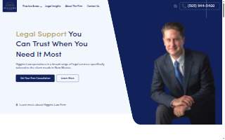 Higgins Law website