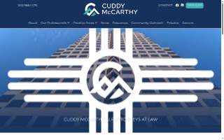 Cuddy & McCarthy LLP website