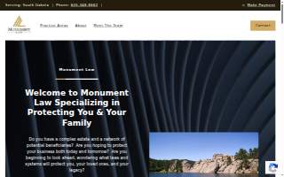 Monument Law website