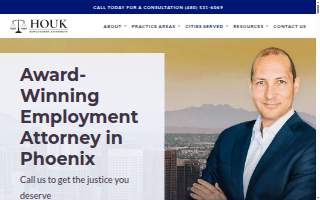 Houk Employment Attorneys Phoenix website