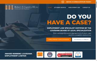 Robert B. Landry III PLC website