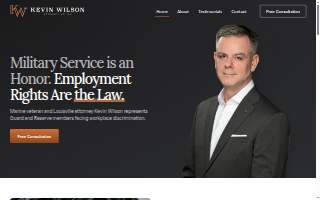 Kevin Wilson Law PLLC website
