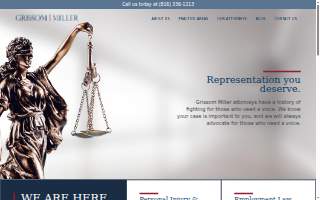 Grissom Miller Law Firm, LLC website