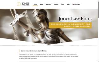 Jones Law Firm, PLLC website