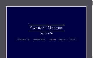 Gabroy Messer website
