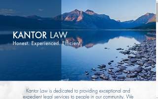 Kantor Law, PLLC website