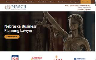 Pirsch Legal Services, PC, LLO website