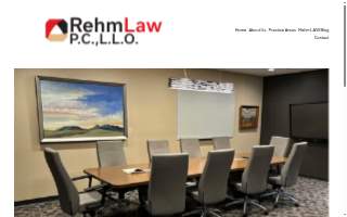 Rehm Law Firm, P.C., L.L.O. website