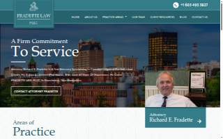 Fradette Law Office, PLLC website
