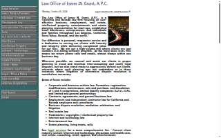 Law Office of Jonas M Grant APC website