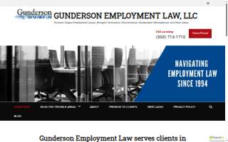Gunderson Employment Law website